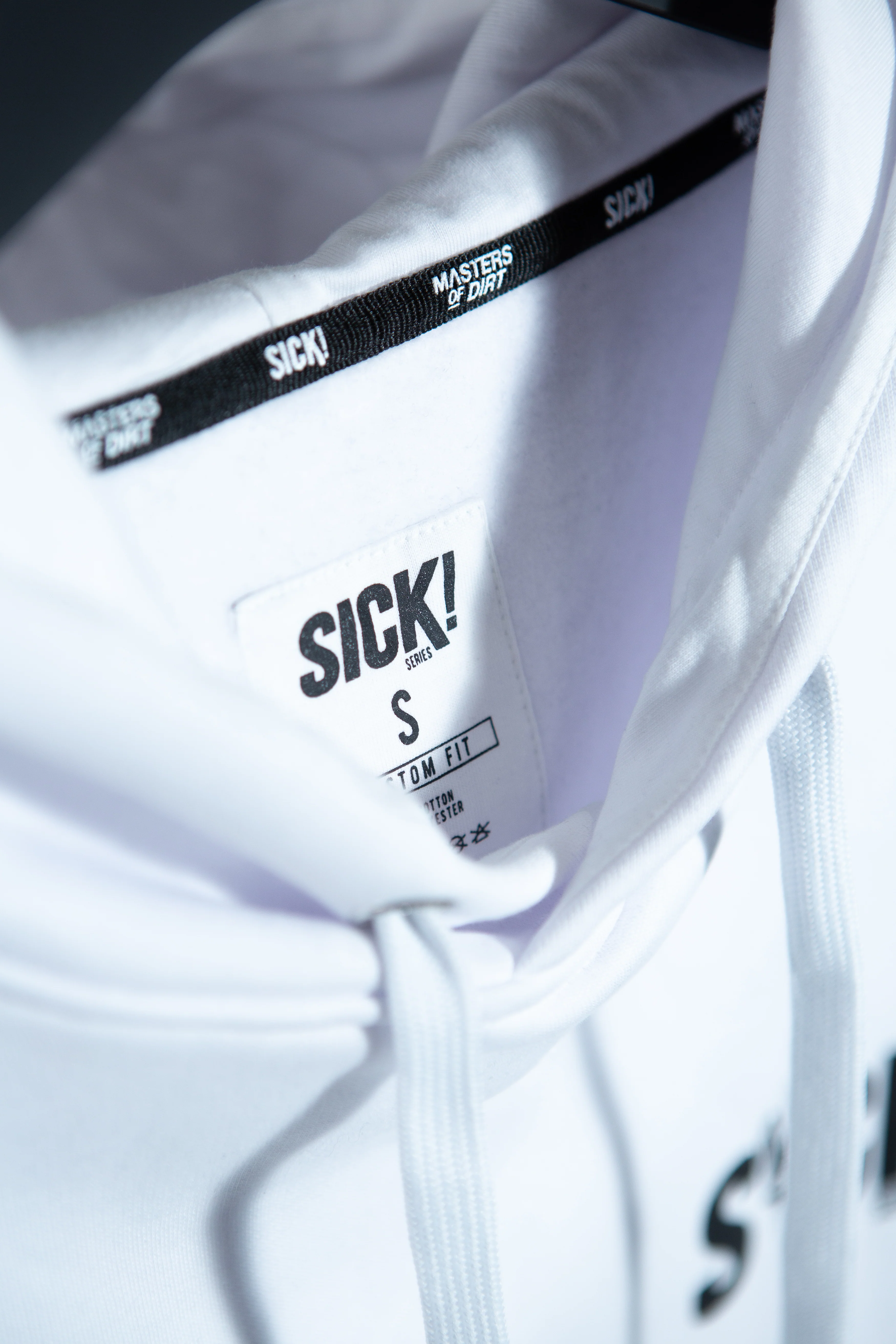 Sick Series X Masters of Dirt: Hoodie White - Image 5