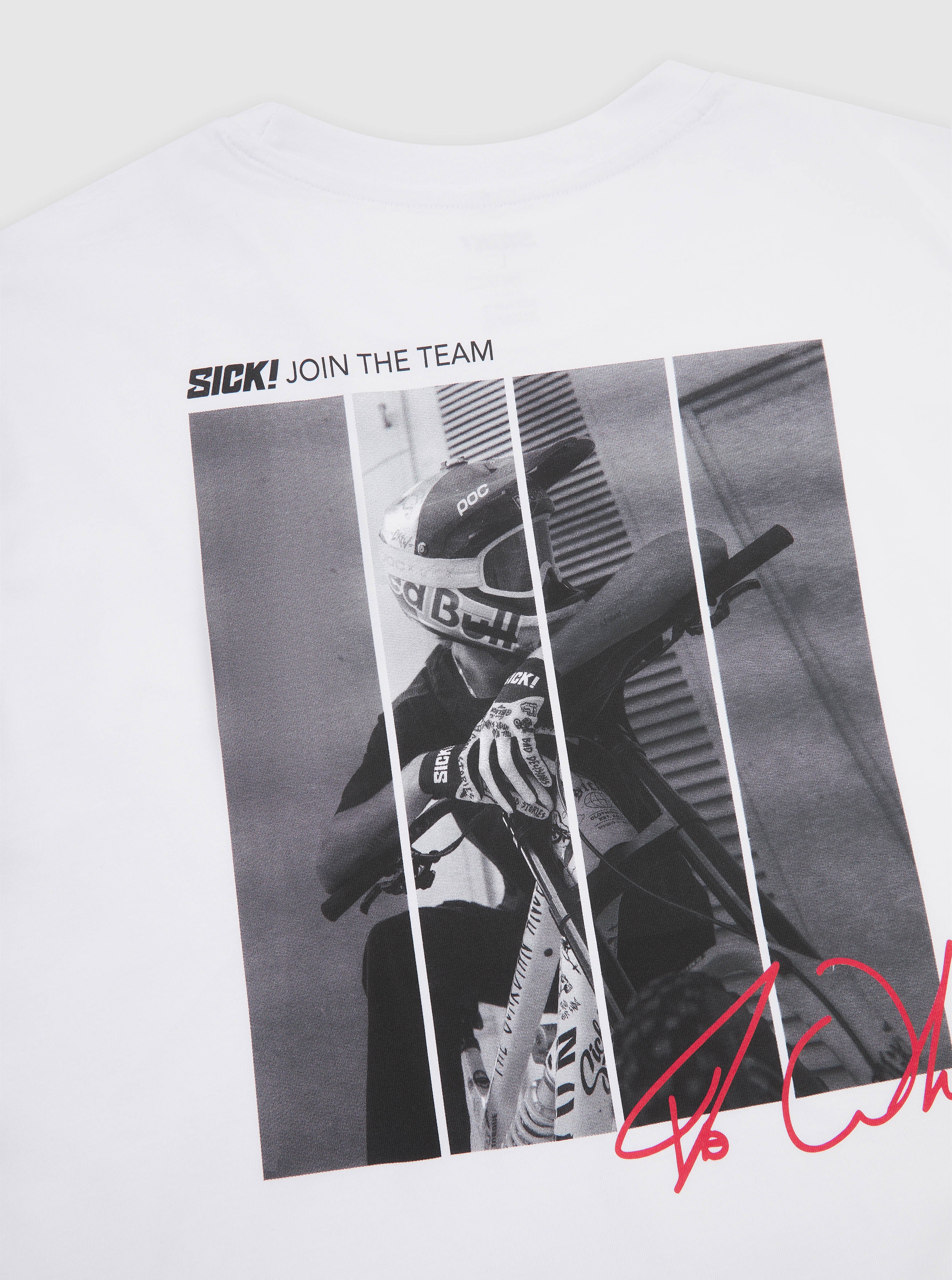 T-SHIRT "Join the Team - White ED." - Image 5